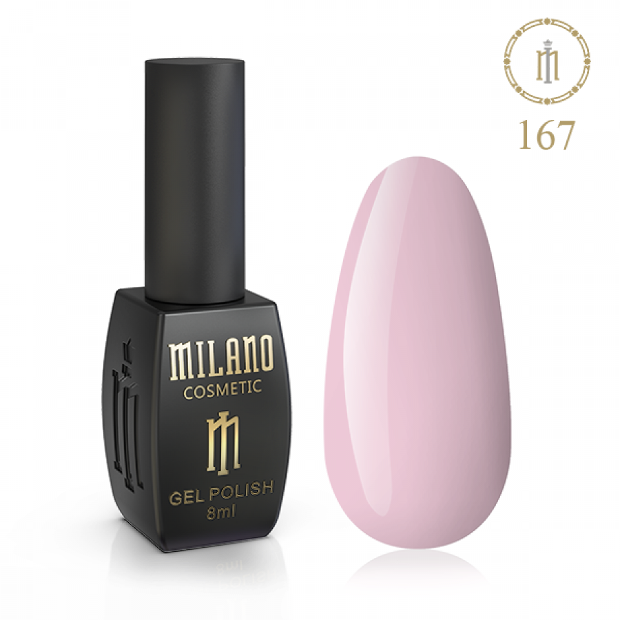 ГЕЛЬ-ЛАК MILANO 167 8 МЛ