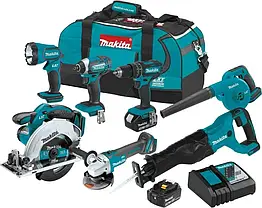 Набір акумуляторних інструментів Makita XT706 3.0Ah 18V LXT (комплект)