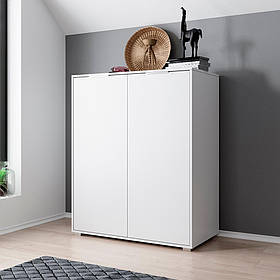 Комод Люція Міромарк 2 Дв білий,графіт