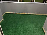 Штучна трава декоративна 1 м. ширина DecorGrass 7 мм., фото 5
