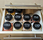 Наліпки на банки для круп та спецій (24 шт.) + маркер, фото 8