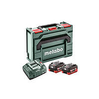Набор аккумуляторов + зарядка Metabo 685077000 (18 В, 2х5.5 А*ч, ASC 145, metaBOX 145)