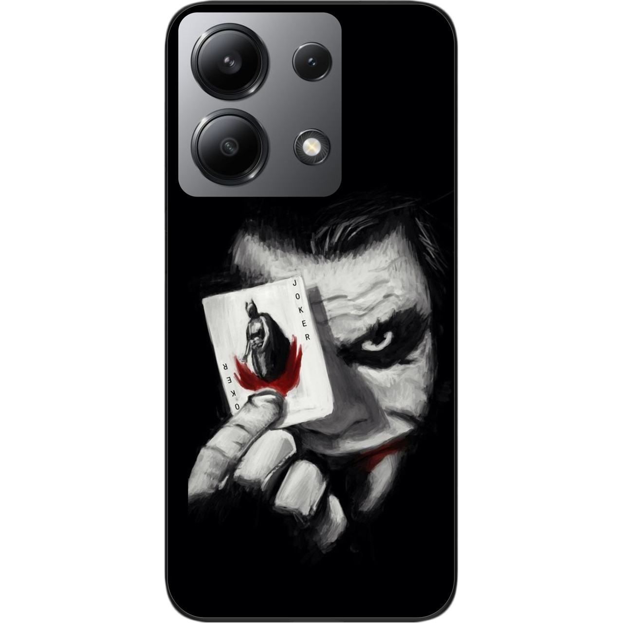 Силіконовий чохол Epik для Xiaomi Redmi Note 13 4G з картинкою Джокер з картою