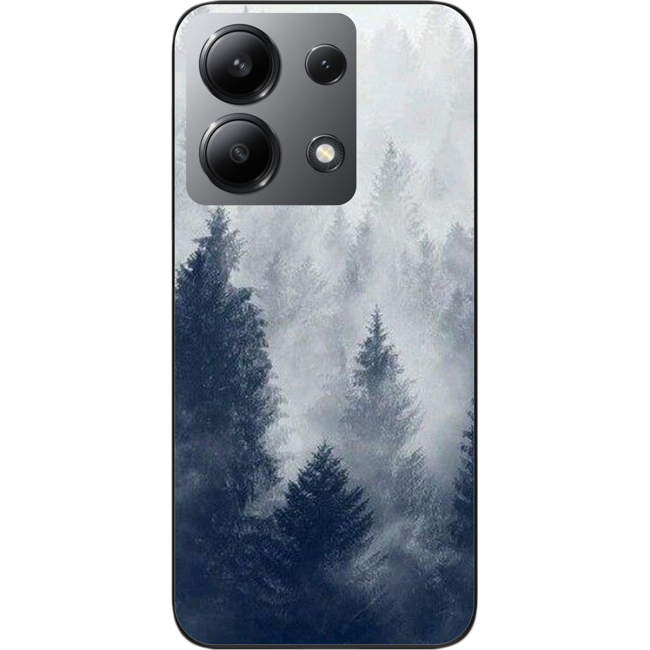 Силіконовий чохол бампер Epik для Xiaomi Redmi Note 13 4G з картинкою Ліс