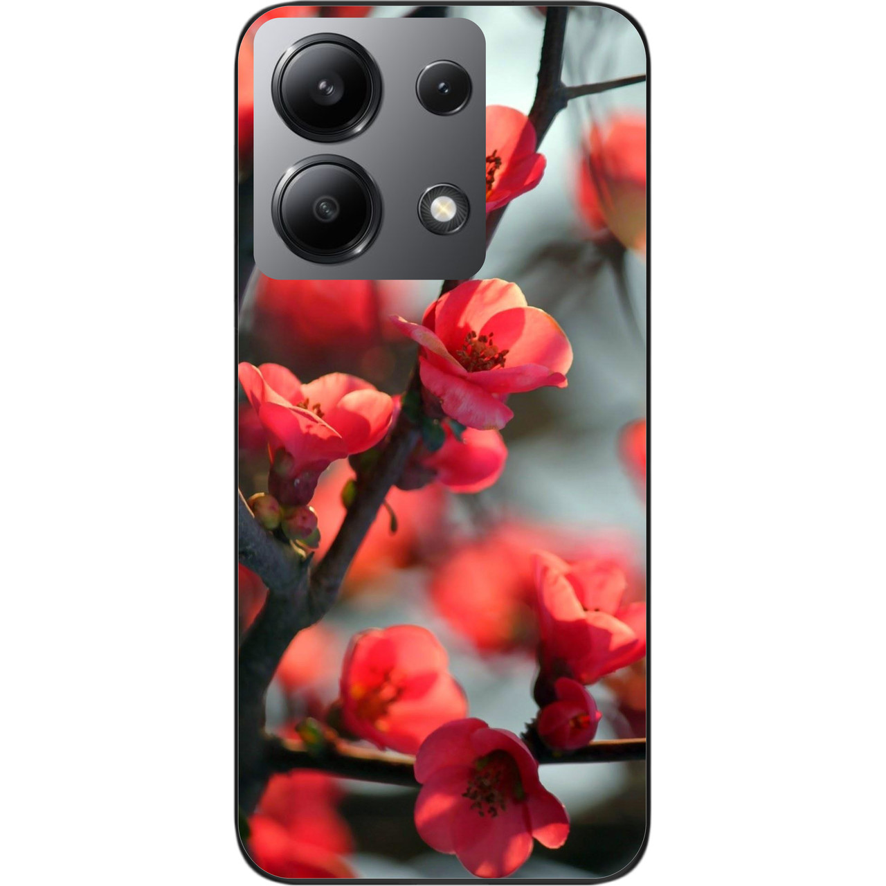 Чохол силіконовий Epik для Xiaomi Redmi Note 13 4G з картинкою Сакура
