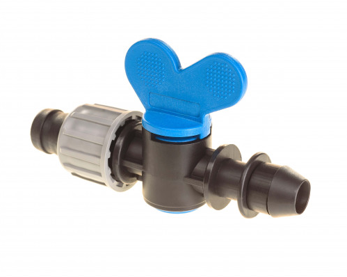 Мінікран стартовий IMK з впаяною гумкою (16) для крапельного поливу. Santehplast iMK-06, фото 1