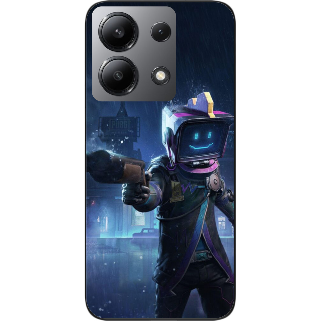 Силіконовий чохол Epik для Xiaomi Redmi Note 13 4G з картинкою PUBG Mobile