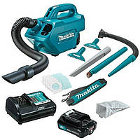 Аккумуляторный пылесос Makita CL121DWA (10.8 В, 2 А*ч, 0.5 л)