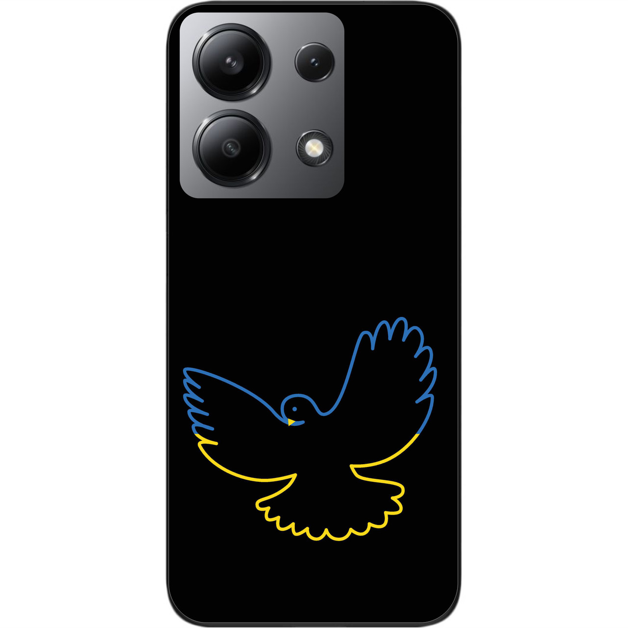 Силіконовий чохол Epik для Xiaomi Redmi Note 13 4G з картинкою Український голуб