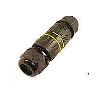 M20-5P (9-12mm) Герметичный кабельный соединитель. Резьба М20. Количество контактов: 5 Диаметр кабеля: 9-12