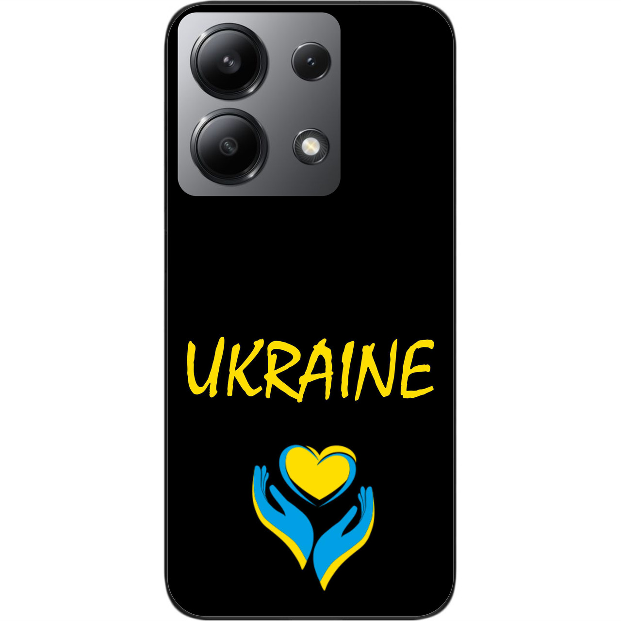 Силіконовий чохол Epik для Xiaomi Redmi Note 13 4G з картинкою Руки України