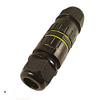 M25-4P (10-14mm) Герметичный кабельный соединитель. Резьба М25. Количество контактов: 4 Диаметр кабеля: 10-14