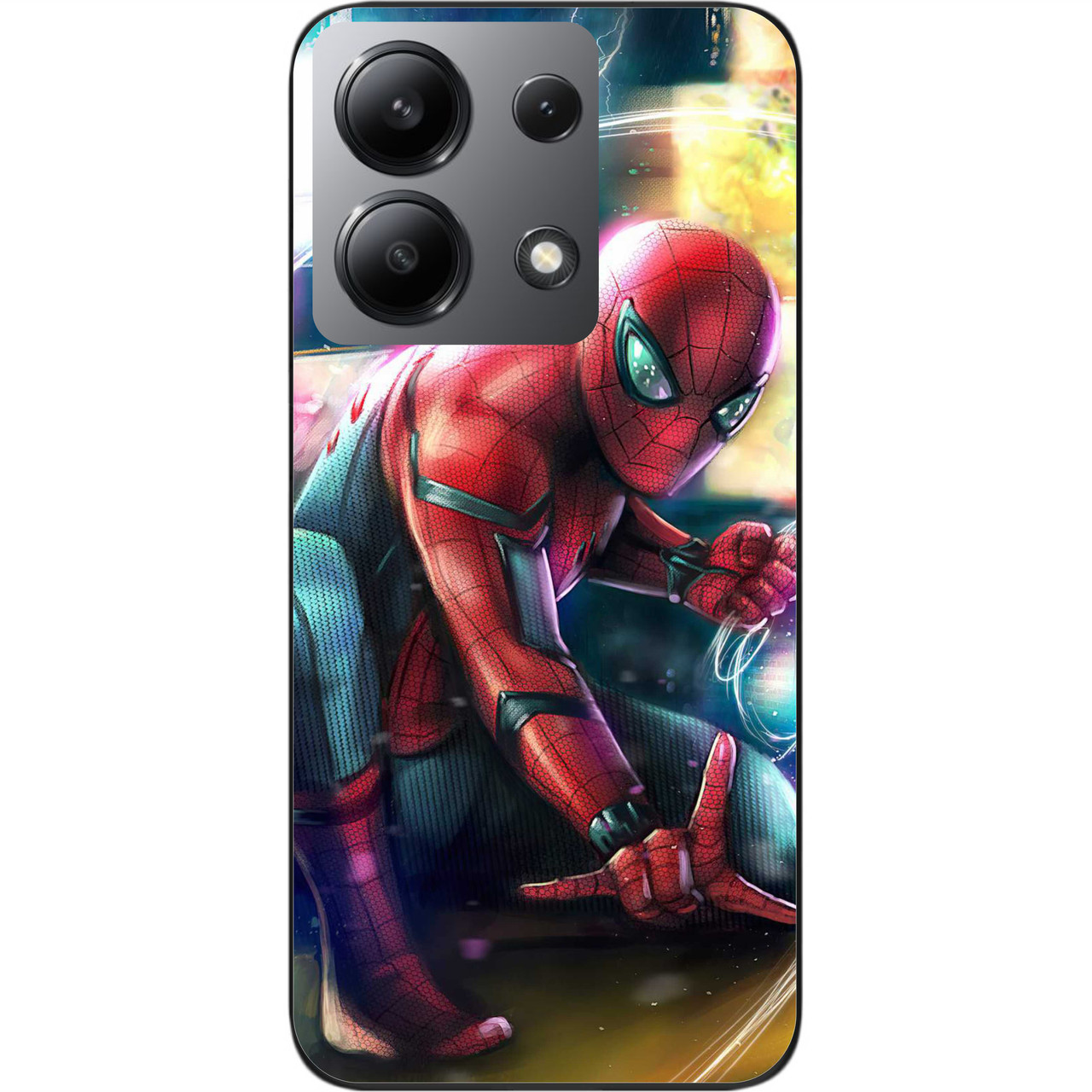 Силіконовий чохол Epik для Xiaomi Redmi Note 13 4G з картинкою Spider-Man