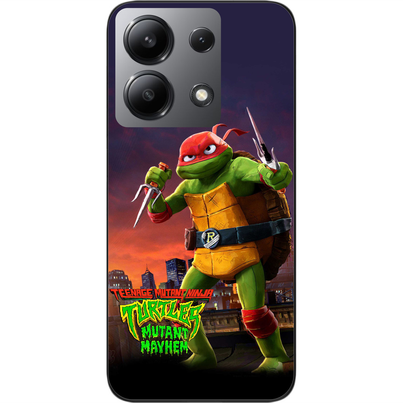 Силіконовий чохол Epik для Xiaomi Redmi Note 13 4G з картинкою Черепашки-ніндзя Рафаель