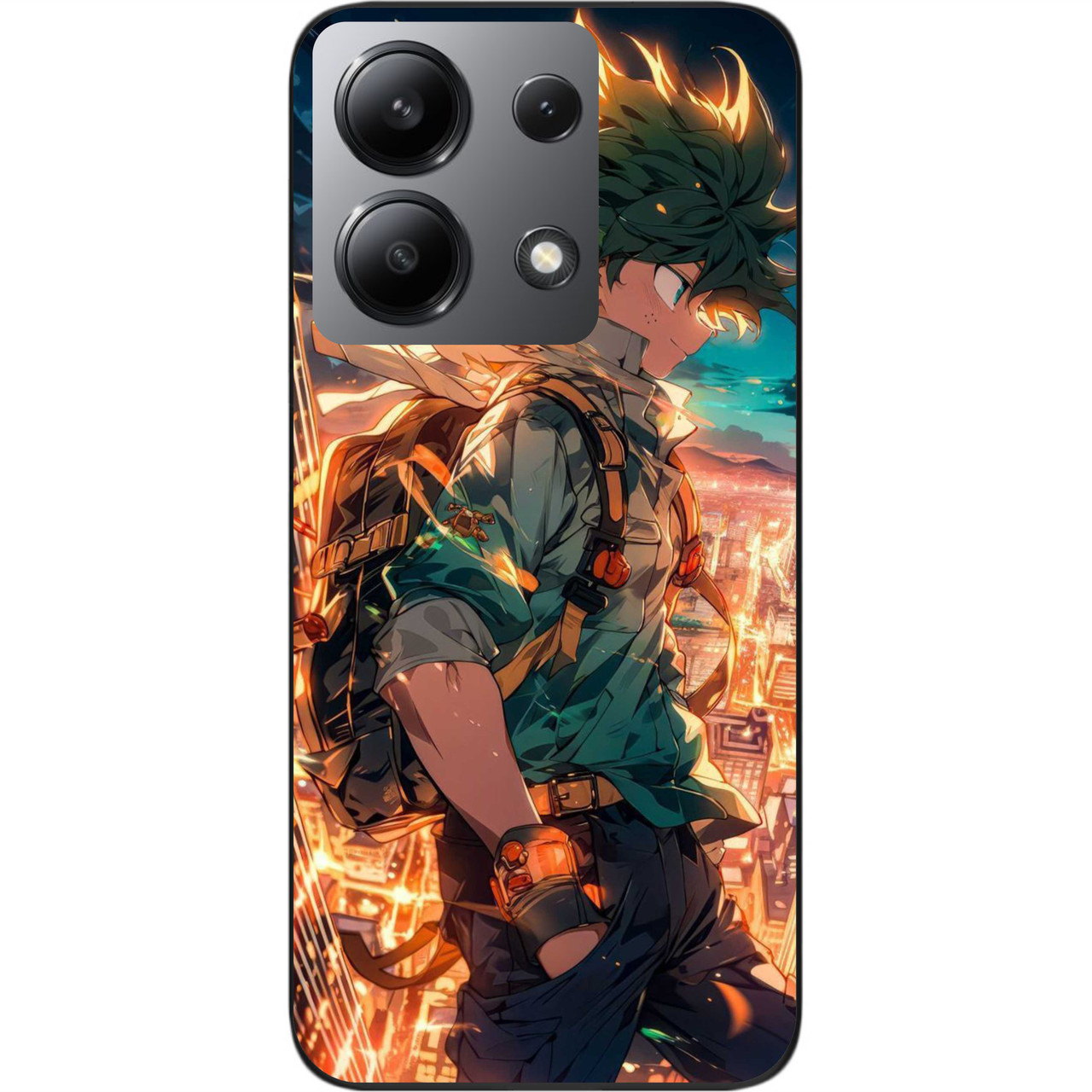 Силіконовий чохол Epik для Xiaomi Redmi Note 13 4G з картинкою My Hero Academia Deku