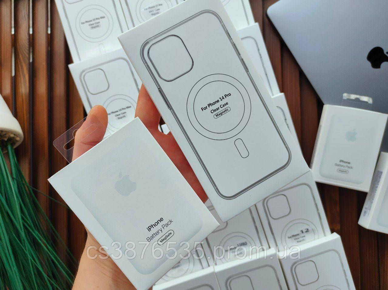 Apple MagSafe battery pack, беспроводной павербанк для iPhone iPhone, Внешний аккумулятор magsafe apple чехол - фото 7 - id-p2135981097