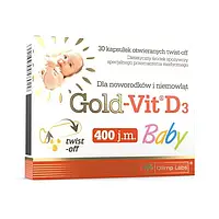 Витамин Д-3 Olimp Gold-Vit D3 Baby 400MO 30 капсул (термін 22.02.2024)