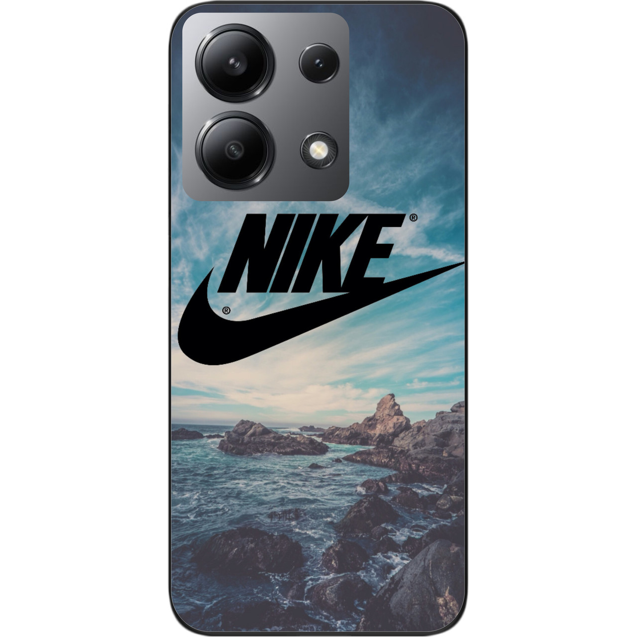 Силіконовий чохол Epik для Xiaomi Redmi Note 13 4G з картинкою Nike