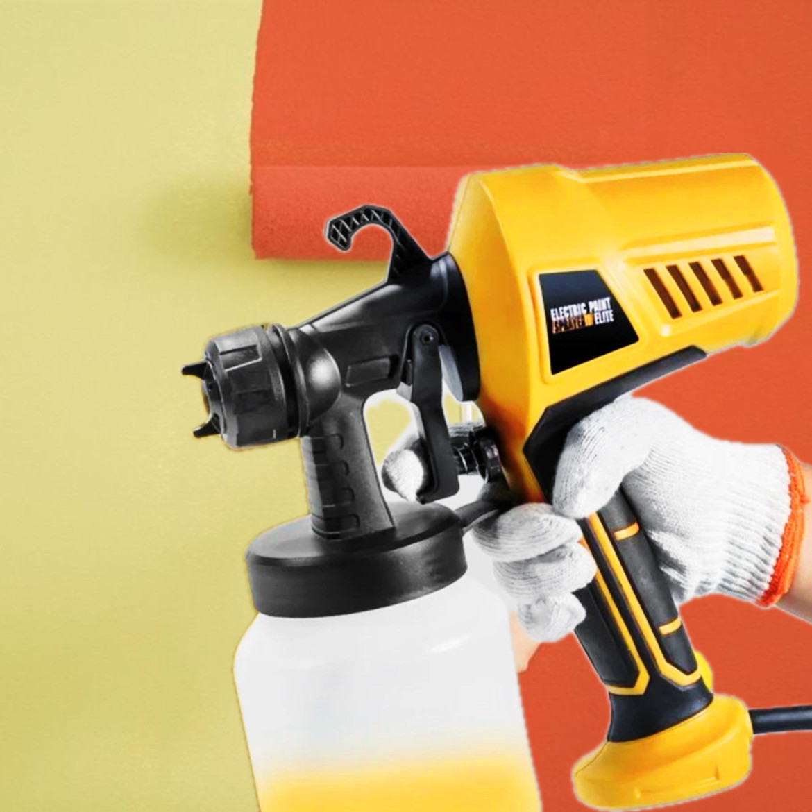 Фарбопульт електричний Spray Gun Фарборозпилювач Electric Paint Sprayer 3 ступені розпилення