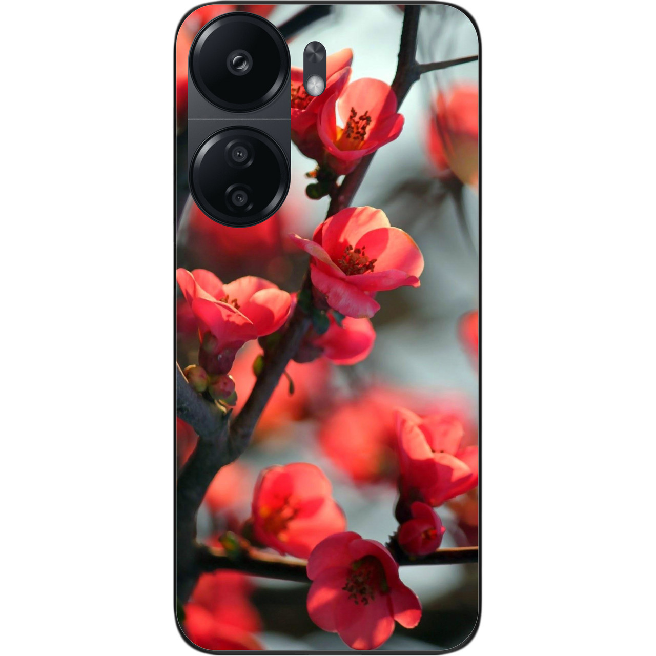 Чохол силіконовий Epik для Xiaomi Redmi 13C 4G з картинкою Сакура