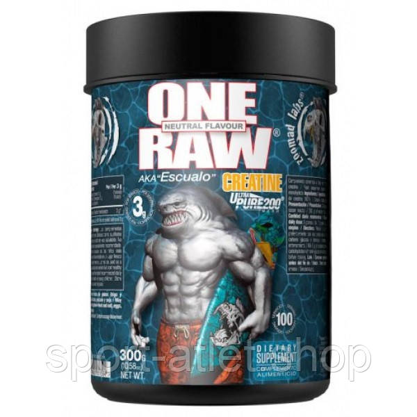 Креатин Zoomad Raw One Creatine, 300 грам - Без смаку, фото 1