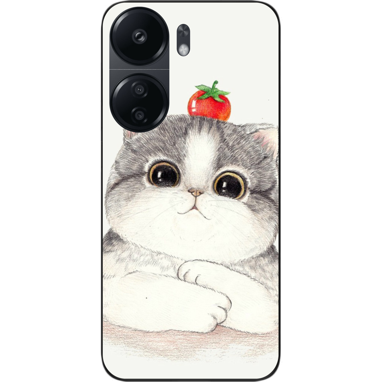 Силіконовий чохол Epik для Xiaomi Redmi 13C 4G з картинкою Кошеня