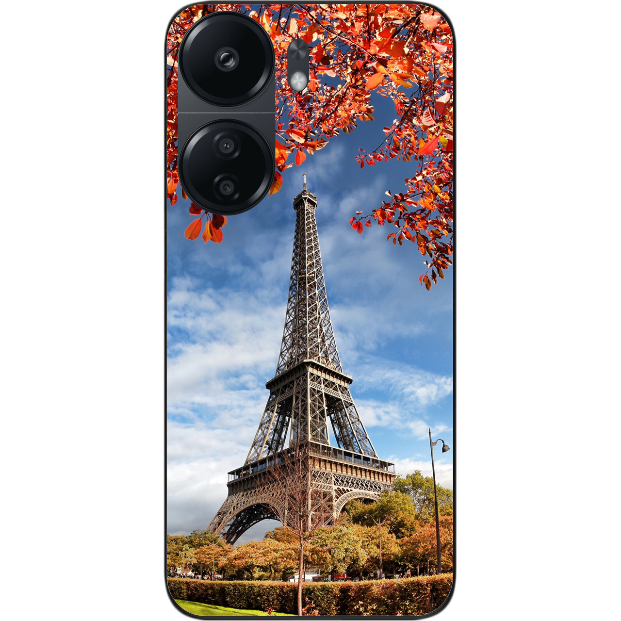 Бампер силіконовий чохол Epik для Xiaomi Redmi 13C 4G з картинкою Вежа