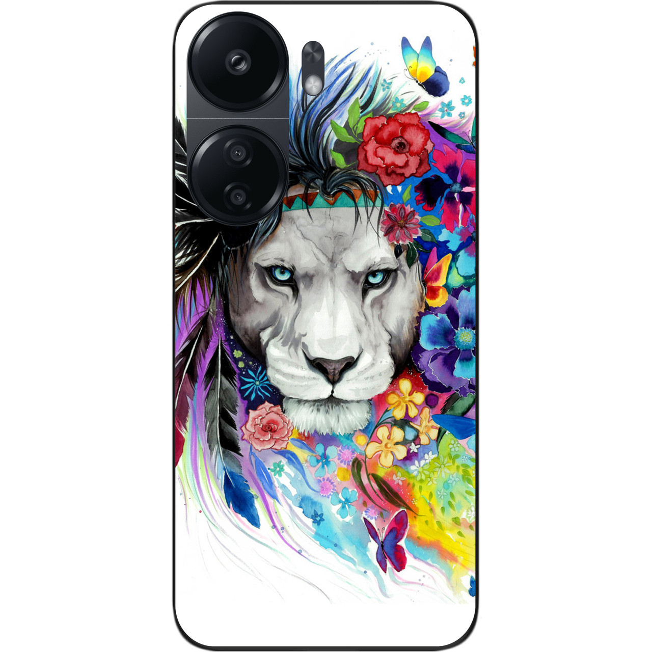 Силіконовий чохол Epik для Xiaomi Redmi 13C 4G з картинкою Лев