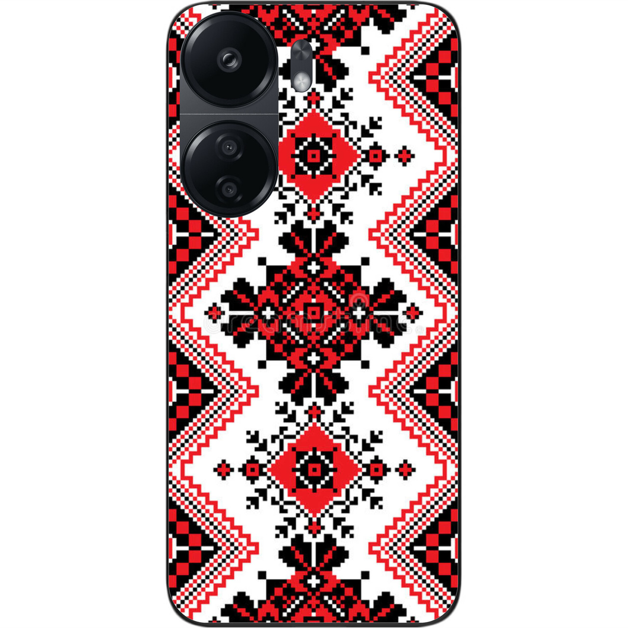 Силіконовий чохол Epik для Xiaomi Redmi 13C 4G з картинкою Орнамент