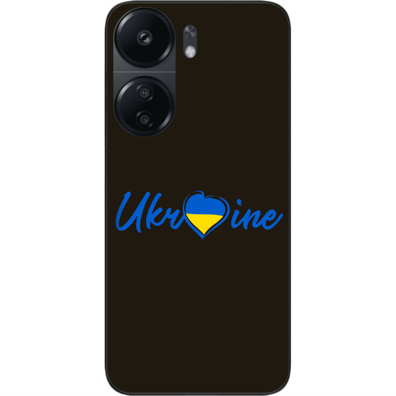 Силіконовий чохол Epik для Xiaomi Redmi 13C 4G з картинкою Україна