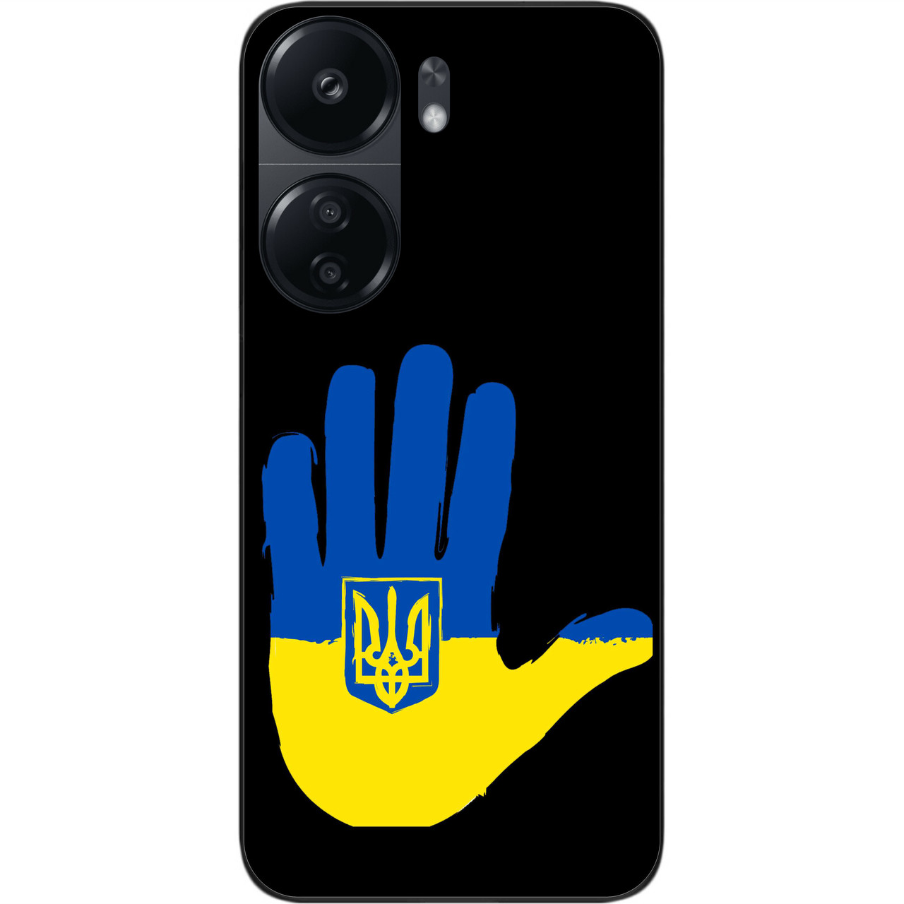 Силіконовий чохол Epik для Xiaomi Redmi 13C 4G з картинкою Рука з гербом