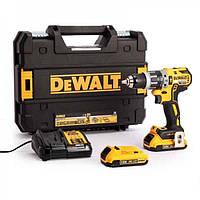 Аккумуляторная ударная дрель-шуруповерт DeWALT DCD796D2 (2х18 В, 2 А*ч, 70 Н*м)