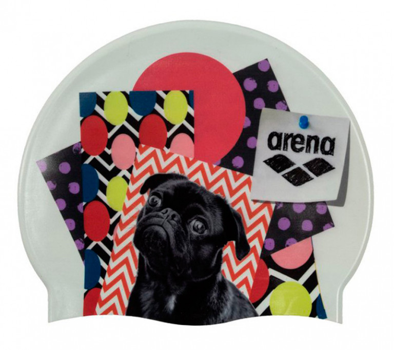Шапочка для плавання Arena HD Cap Puppy (005572-210) White, фото 1