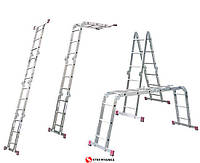 Шарнірна універсальна драбина KRAUSE Corda MultiMatic (4x3)