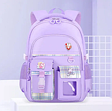 Рюкзак, портфель міський, шкільний. Фиолетовый, фото 2