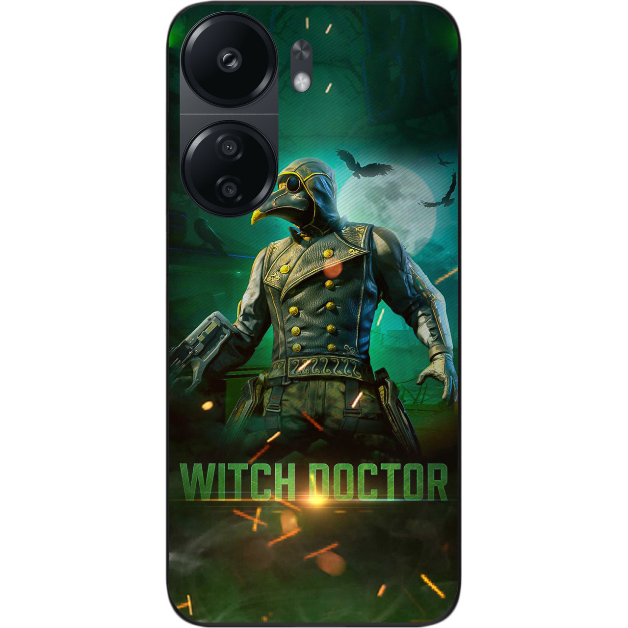 Чохол силіконовий Epik для Xiaomi Redmi 13C 4G з картинкою Call of Duty Witch Doctor Доктор