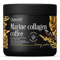 Заменитель питания OstroVit Marine Collagen Coffee, 150 грамм Сливочные вафли