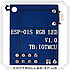 Модуль адаптер ESP-01S драйвер для світлодіодів WS2812 WS2812B WS2811, фото 8