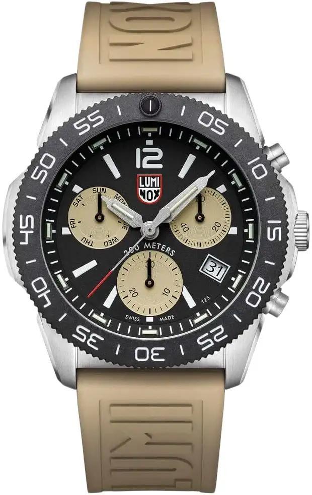 Годинник Luminox Pacific Diver Chronograph. Сріблястий