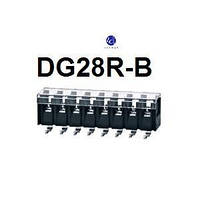 DG28R-B-08P-13-00A Барьерный клеммник, шаг 7,62 мм, ток 10 А, напр. 300 В , контактов 8 ,черный