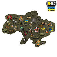 M-Tac панель для нашивок Мапа України Ranger Green