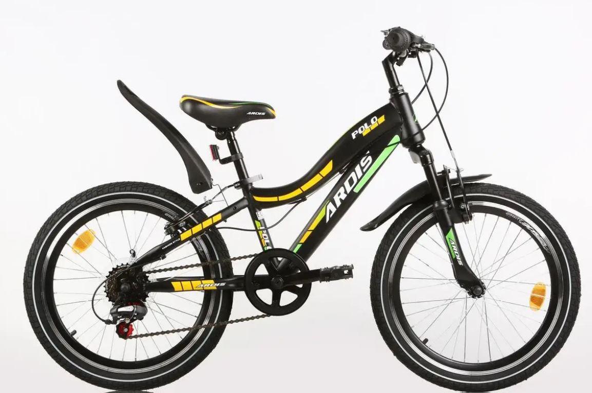 Велосипед дитячий ARDIS Polo 20" Чорний SHIMANO / МТБ / гірське Velo