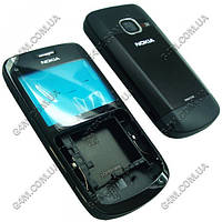 Корпус для Nokia C3-00 черный, высокое качество