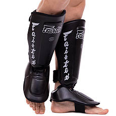 Захист гомілки та стопи Муай Тай, ММА, Кікбоксинг PU FAIRTEX SP7 Захист для бойових мистецтв, фото 6