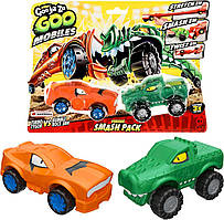 Набір герої Goo Jit Zu Goo Tygor Vs Rock гуджитсу машинки Тайгор проти Рока