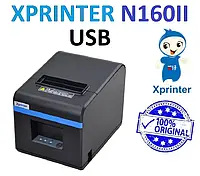 Принтер чеков XP-Xprinter N160II USB 80мм, обрез чека