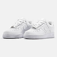 Кроссовки белые унисекс Nike Air Force 1'07 Premium