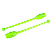 Булава для художньої гімнастики 35 см зелена