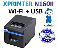 Принтер чеков XP-Xprinter N160II WiFi + USB 80мм, обрез чека