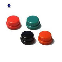 SWT-9R-OR Колпачок для кнопки 12x12 оранжевый круглый